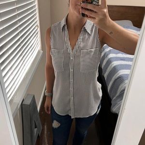Express sleeveless blouse